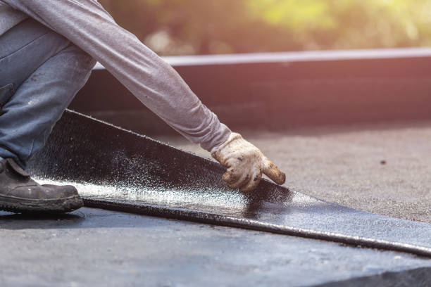 Professional Crawl Space Encapsulation technician working in Shepherd, MI